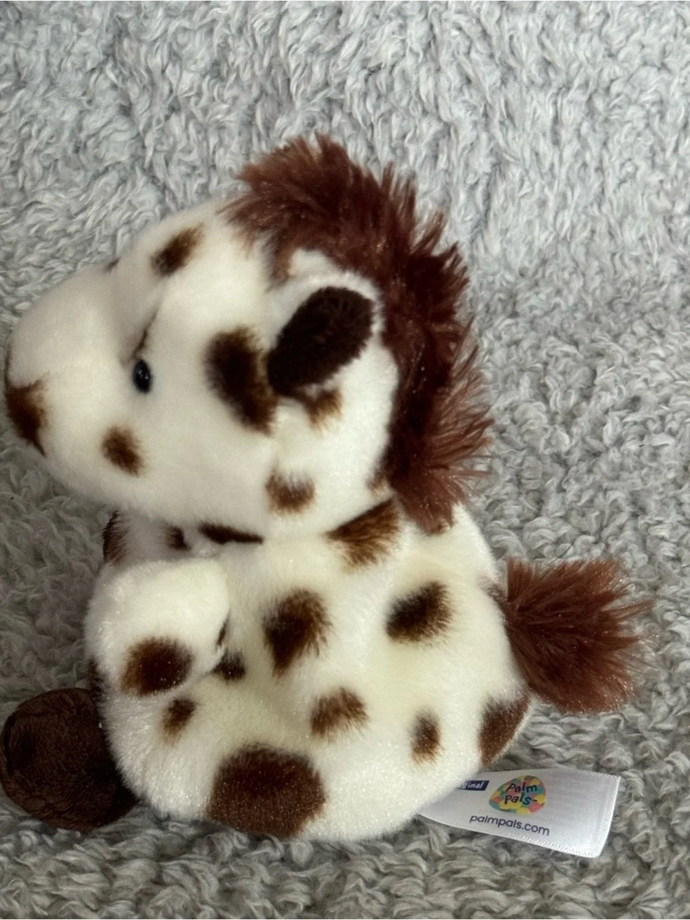 Aurora World Plush Palm Pals Haymitch Painted Horse 5” Stuffed Animal Soft Toy